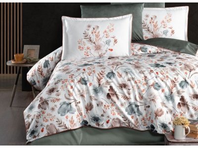 Постельное белье La Romano - Madena Beige (Турция), евро комплект
